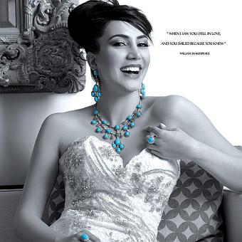 Product: Turquoise attracts money, success and love.
 Its powers include protection, healing,and luck. - Jeffreys Jewelers in Beverly Hills, CA Jewelry Stores