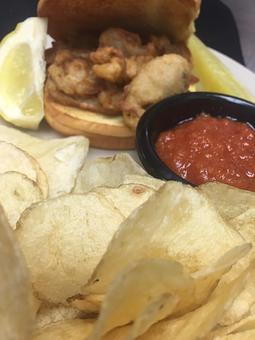 Product: Lightly battered fresh oysters - Jerry's Place in Prince Frederick, MD Seafood Restaurants