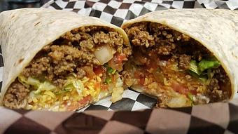 Product: Double D Deluxe Burrito - Jersey's Bar in Junction City, OR Bars & Grills