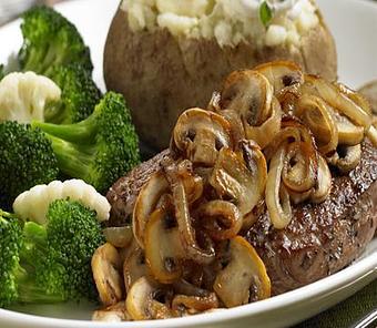 Product: Onions, Mushrooms, Garlic - Jerzi's 41 Sports Bar & Grill in Champion, MI Bars & Grills