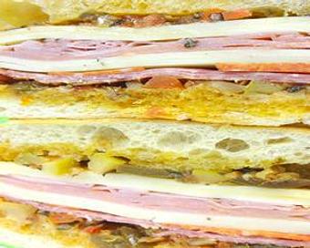 Product: A Muffaletta Masterpiece! - Jerzi's 41 Sports Bar & Grill in Champion, MI Bars & Grills