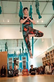 Product: Aerial Yoga is Fun - Jivamukti Yoga Jersey City in Downtown - Jersey City, NJ Yoga Instruction Product: Aerial Yoga is Fun - Jivamukti Yoga Jersey City in Downtown - Jersey City, NJ Yoga Instruction