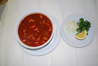 Product: menudo de res - Jocy's Mexican Restaurant in Fowler, CA Mexican Restaurants