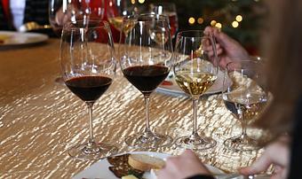 Product: Taste a selection of Jordan Chardonnay and Cabernet Sauvignon paired with artisan cheeses while sitting by a festive Christmas tree. - Jordan Vineyard & Winery in Healdsburg, CA Restaurants/Food & Dining