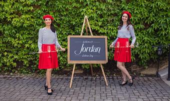 Product: Welcome to Jordan sign at Release Day event. - Jordan Vineyard & Winery in Healdsburg, CA Restaurants/Food & Dining