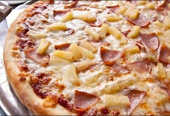 Product: Our Hawaiian Pizza - JR's Pub in Naval Weapons Station / Goose Creek - GOOSE CREEK, SC American Restaurants