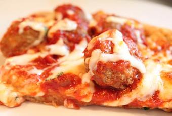 Product: Our Meatball Pizza - JR's Pub in Naval Weapons Station / Goose Creek - GOOSE CREEK, SC American Restaurants