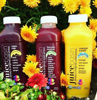 Product: The drying season of Winter is upon us, time to rejuvenate with strong juices or shots. - Juice Basin in local shops to walk and explore - Jersey City, NJ Food & Beverage Stores & Services