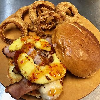 Product: Hawaiian Chicken - KC Kitchen & Pizzeria in Midtown - Kansas City, MO Pizza Restaurant