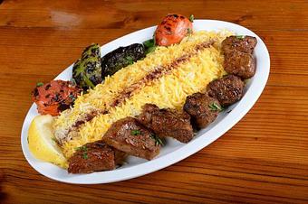 Product: special filet steak kebab with all rice - Kebab Place in DTSA - Santa Ana, CA Greek Restaurants