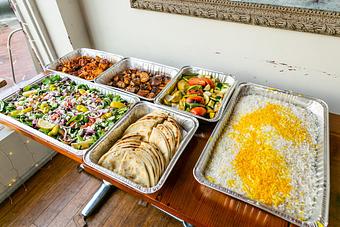Product: Package 1 with Organic Chicken and Wild Salmon - Kebab Place in DTSA - Santa Ana, CA Greek Restaurants