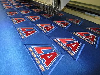 Product: embroidery sample - Keeping Score Custom Lettering in Orange, CA Signs Product: embroidery sample - Keeping Score Custom Lettering in Orange, CA Signs