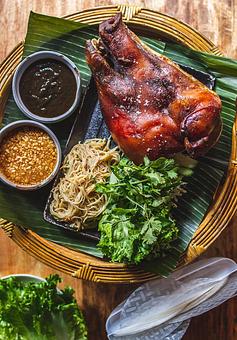 Product: Crispy Pig Face (only available on Friday & Saturday nights) - Khe Yo in TriBeCa - New York, NY Thai Restaurants