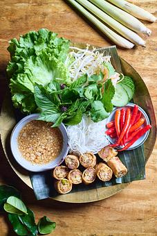 Product: Berkshire Pork Spring Rolls - Khe Yo in TriBeCa - New York, NY Thai Restaurants