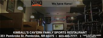 Product - Kimball's Cav'ern Family Sports Restaurant in Pembroke, NH American Restaurants