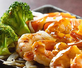 Product: Cast Iron Skillet Shrimp - Kobe Bay Seafood, Fusion & Bar in Toledo, OH Bars & Grills