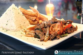 Product: Lomo Saltado - Komoon Thai Sushi & Ceviche in Naples & Bonita Springs - Naples, FL Bars & Grills