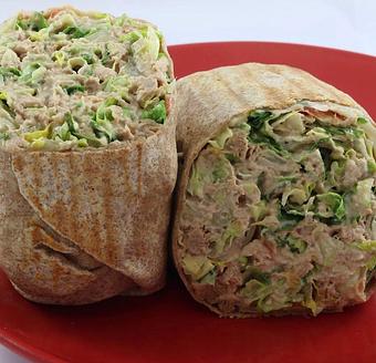 Product: Big Tuna Wrap - KZ Wellness Cafe in Hialeah, FL Health Food Restaurants