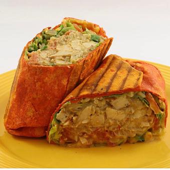 Product: Fiesta Burrito Wrap - KZ Wellness Cafe in Hialeah, FL Health Food Restaurants