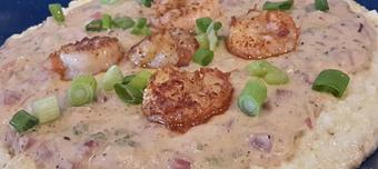 Product: Shrimp and grits (every Sunday!!!) - Ladles in Summerville, SC Sandwich Shop Restaurants
