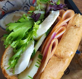 Product: Napoleon (turkey mozzarella) sub - Ladles in Summerville, SC Sandwich Shop Restaurants