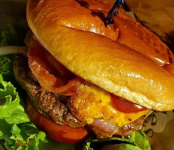 Product: Pimento bacon burger - Ladles in Summerville, SC Sandwich Shop Restaurants