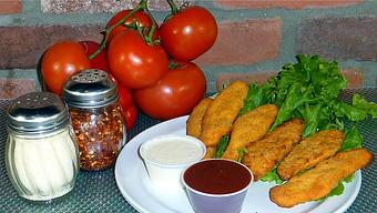 Product: Chicken Tenders - Lamppost Pizza in Davis, CA Pizza Restaurant
