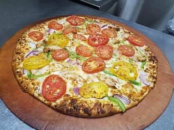 Product - Lamppost Pizza in Davis, CA Pizza Restaurant