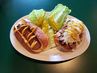 Product: Two 4 Inch Sausage Sliders - Lamppost Pizza in Davis, CA Pizza Restaurant