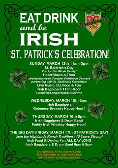 Product - Lansdowne Arms in Highlands Ranch - Highlands Ranch, CO American Restaurants