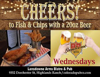 Product - Lansdowne Arms in Highlands Ranch - Highlands Ranch, CO American Restaurants