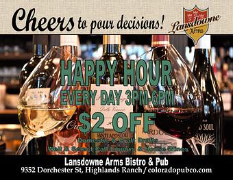 Product - Lansdowne Arms in Highlands Ranch - Highlands Ranch, CO American Restaurants