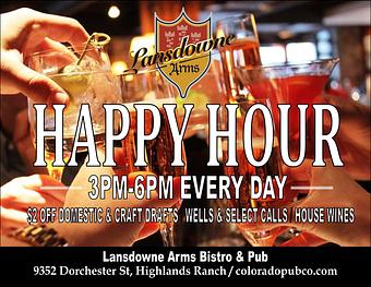 Product - Lansdowne Arms in Highlands Ranch - Highlands Ranch, CO American Restaurants