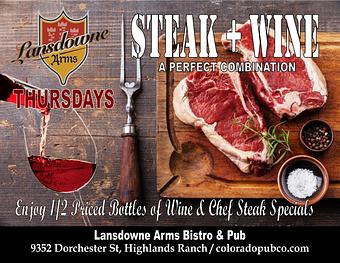 Product - Lansdowne Arms in Highlands Ranch - Highlands Ranch, CO American Restaurants