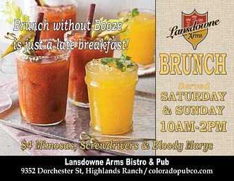 Product - Lansdowne Arms in Highlands Ranch - Highlands Ranch, CO American Restaurants
