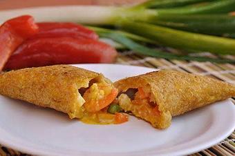 Product: Empanada de Camaron - Las Palmeras Restaurante in Miami, FL Seafood Restaurants