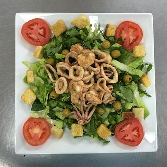 Product: Ensalada Las Palmeras - Las Palmeras Restaurante in Miami, FL Seafood Restaurants