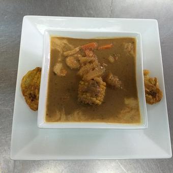 Product: Caldo Viche de Pescado - Las Palmeras Restaurante in Miami, FL Seafood Restaurants