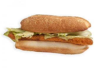 Product: Fish Fillet Sandwich - Las Palmeras Restaurante in Miami, FL Seafood Restaurants