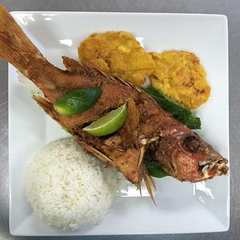 Product: Pargo rojo frito entero - Las Palmeras Restaurante in Miami, FL Seafood Restaurants