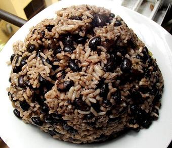 Product: Arroz con Moros - Las Palmeras Restaurante in Miami, FL Seafood Restaurants