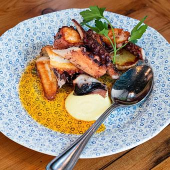 Product: Spanish Octopus a la Plancha - Lil’ Ba-Ba-Reeba! in River North - Chicago, IL Bars & Grills