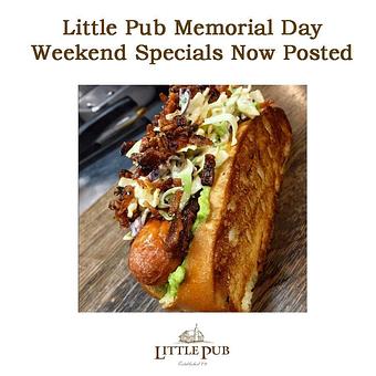 Product - Little Pub Wilton in Wilton, CT American Restaurants