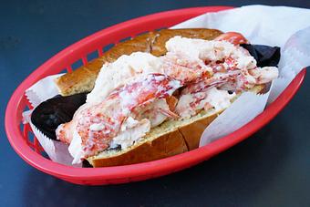 Product: Bostonian Our most popular roll with 6 oz of Lobstah meat - Lobstah On A Roll in Back Bay; Newbury Street - Boston, MA American Restaurants