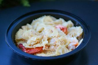 Product: Lobstah Mac - Pasta, cheese sauce, and lobstah meat. - Lobstah On A Roll in Back Bay; Newbury Street - Boston, MA American Restaurants