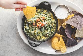 Product: Spinach Artichoke Dip - Local Table in Cinco Ranch In Villagio Town Square - Katy, TX American Restaurants