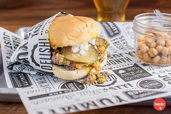 Product: Loose Meat Burger - Wednesdays only - Longtable Beer Cafe in Downtown Middleton - Middleton, WI American Restaurants
