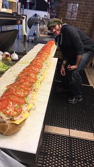 Product: 6 foot sub - Lunch Box on 9 in Waretown, NJ Delicatessen Restaurants