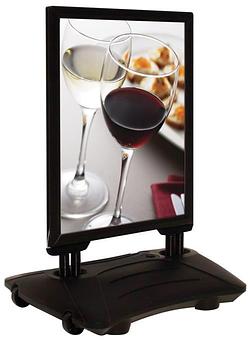 Product: WindPro Sidewalk Sign - M & T Displays in Moonachie, NJ Shopping & Shopping Services