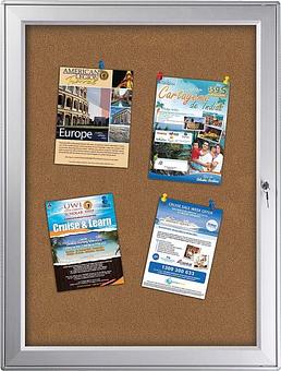 Product: Premium Cork Bulletin Board - M & T Displays in Moonachie, NJ Shopping & Shopping Services
